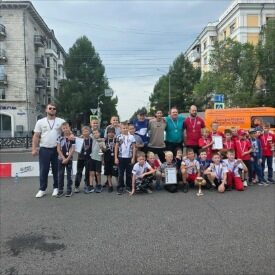 Команда отделения вольной борьбы — серебряный призёр турнира по флорболу